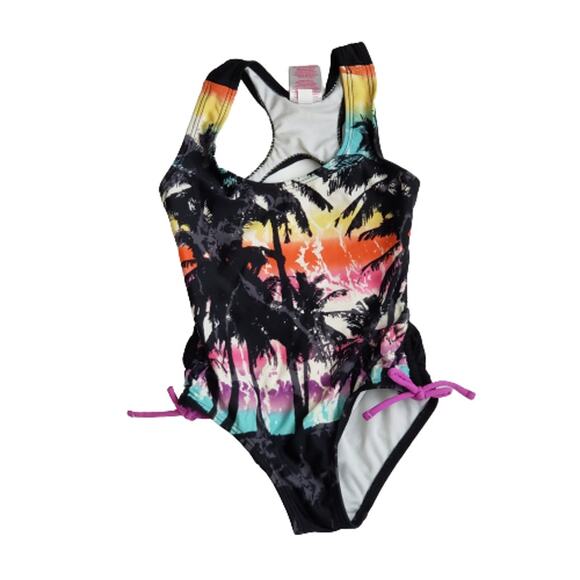 2 For $5 Sale Girl's Tropical Island One Piece Swimsuit Size XS (4/5) - Picture 13 of 13
